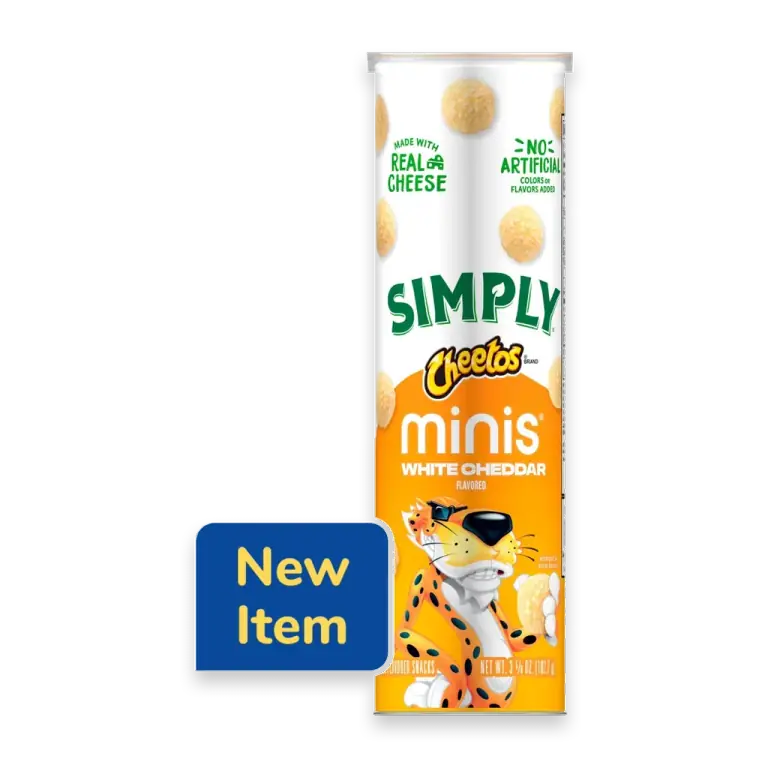 Simply Minis White Cheddar Cheese Chips