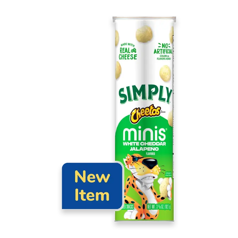 Simply Minis White Cheddar Jalapeno Cheese Chips