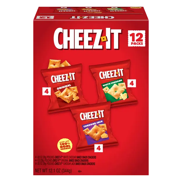 Baked Crackers Variety Packs - 12 ct
