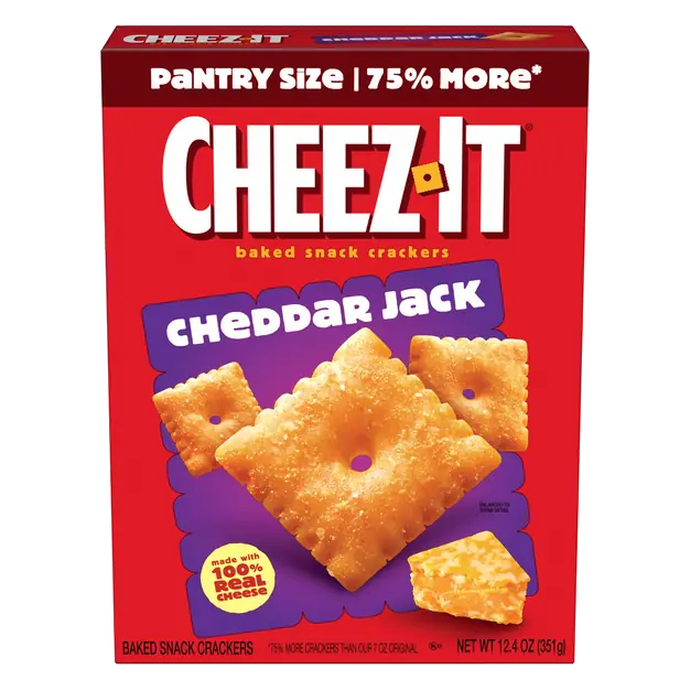 Cheddar Jack Baked Cheese Crackers