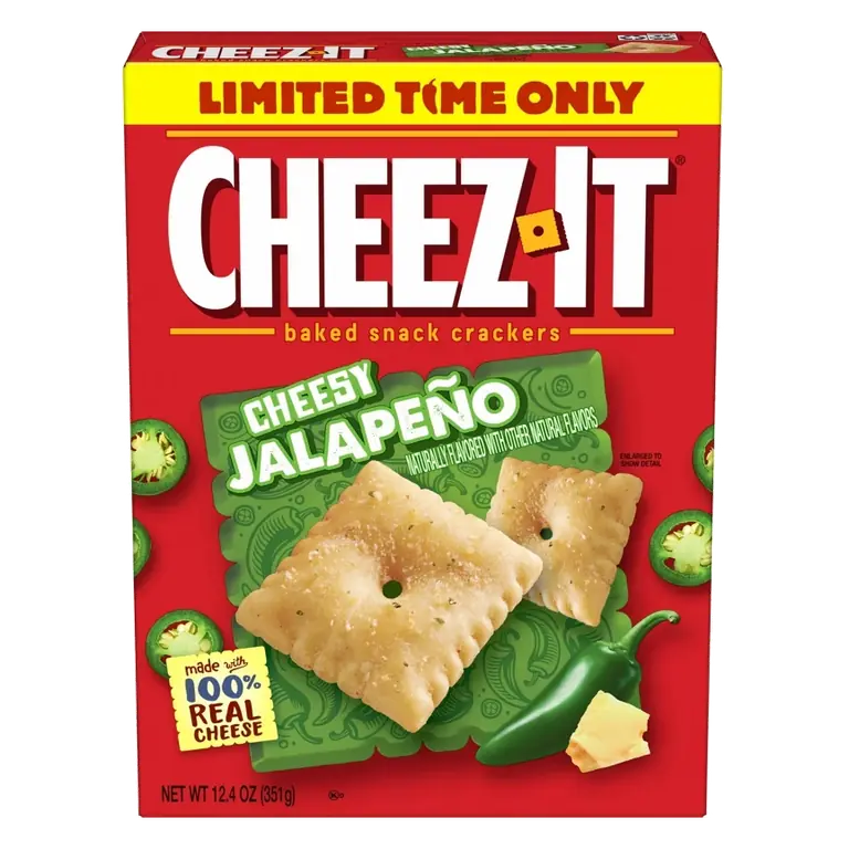 Cheez-It Cheesy Jalapeno, 12.4oz