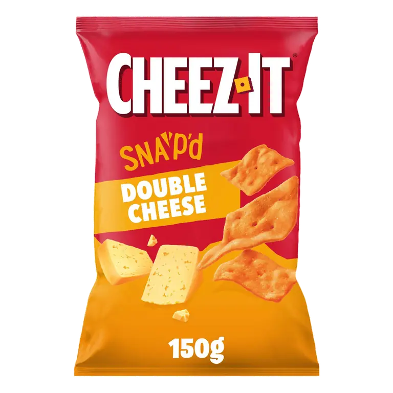 Cheez-It Double Cheese Thin & Crispy Baked Snacks 150g