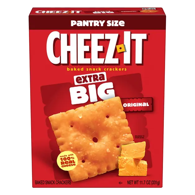 Extra Big Baked Cheese Crackers