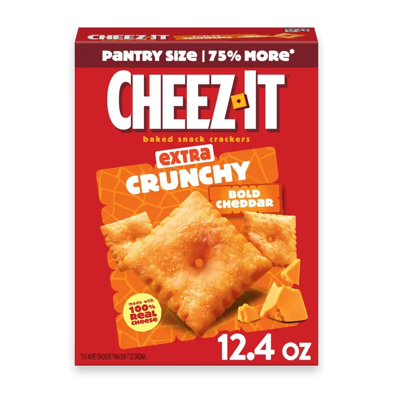 Extra Crunchy Bold Cheddar Cheese Crackers