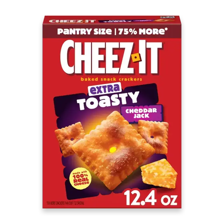 Extra Toasty Cheddar Jack Cheese Crackers