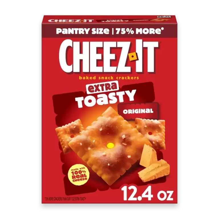 Extra Toasty Cheese Crackers