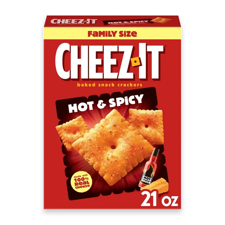 Hot and Spicy Baked Snack Crackers