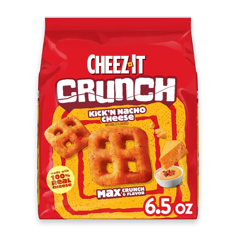 Kellogg's Cheez It Crunch Kick'N Nacho Cheese