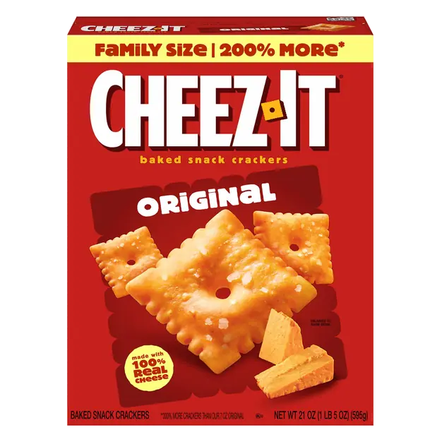 Original Baked Cheese Crackers Family Size