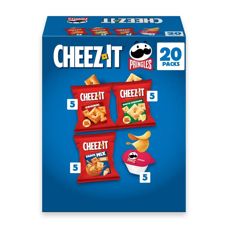 , Pringles Snacks Variety Pack