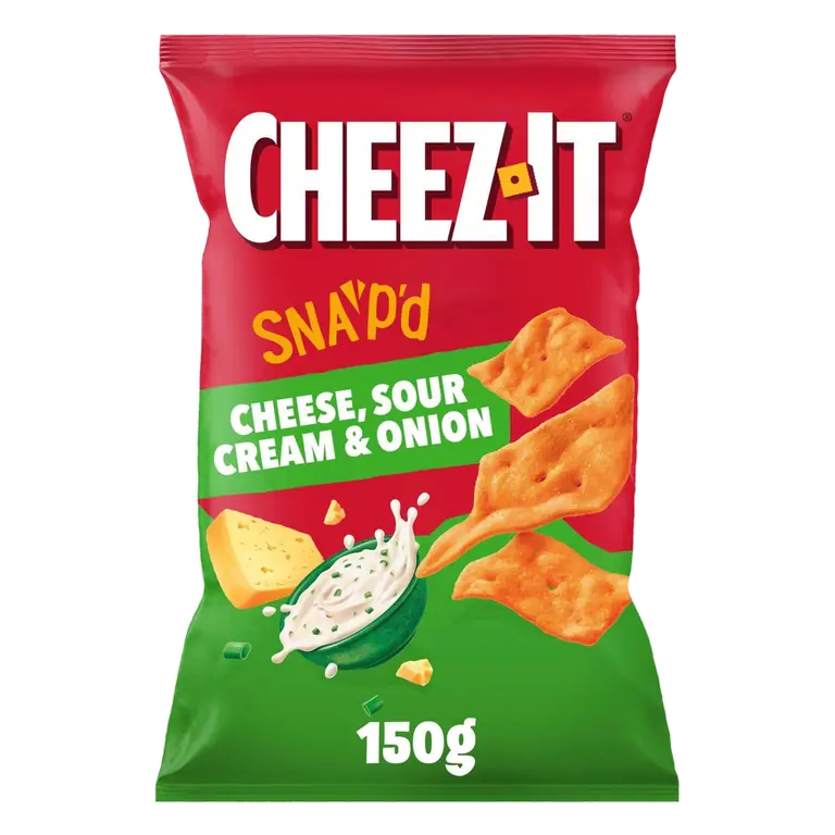 Snap'D Cheese, Sour Cream & Onion