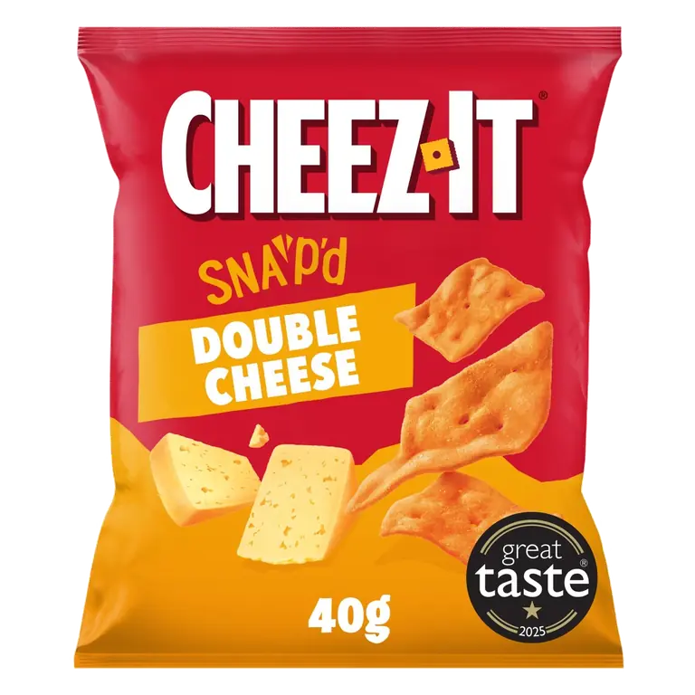 Snap'd Double Cheese Snack Bag 40g