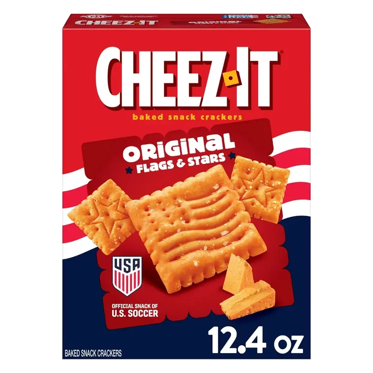 Cheez-It Summer Stamps Baked Crackers, 12.4oz