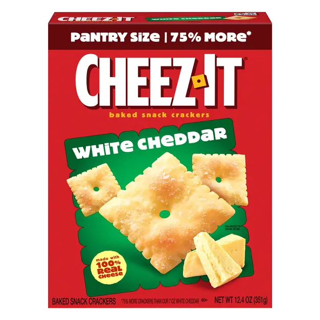 White Cheddar Baked Cheese Crackers