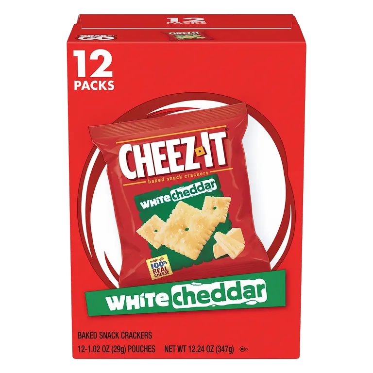 White Cheddar Baked Snack Crackers