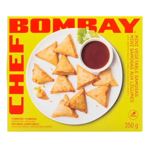 Frozen Mini Vegetable Samosas 350 g