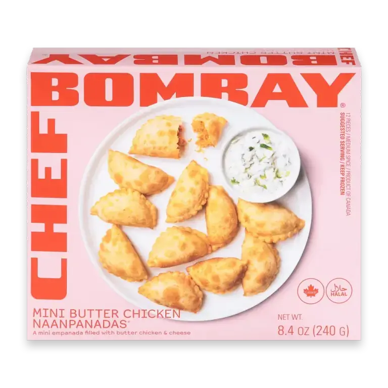 Mini Butter Chicken Naanpanadas