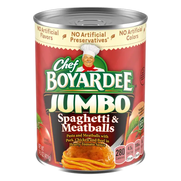 Jumbo Spaghetti & Meatballs