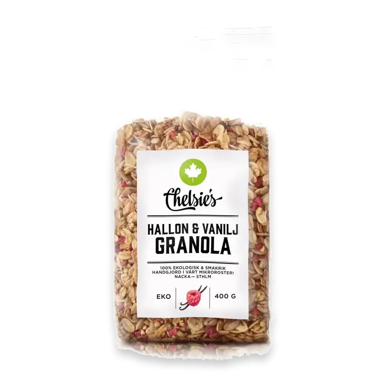 Granola Hallon & Vanilj