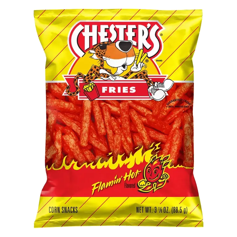Chester's Flamin' Hot Fries Corn & Potato Snacks, 3.125oz