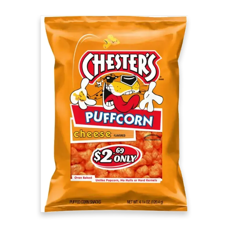 Cheese Puffed Corn Chips