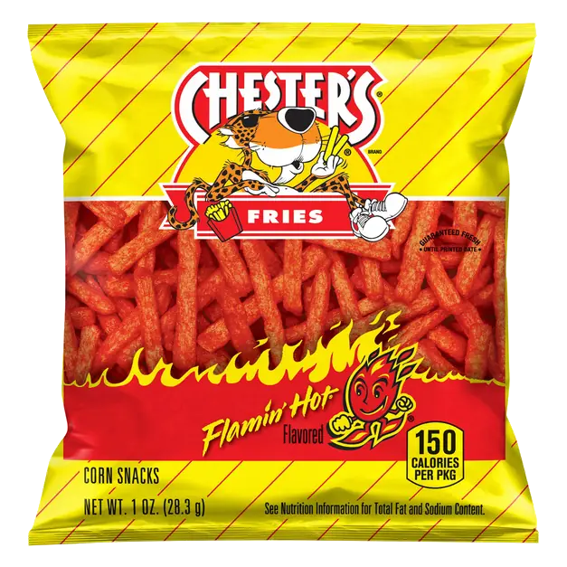 Fried Corn & Potato Snacks Flamin' Hot