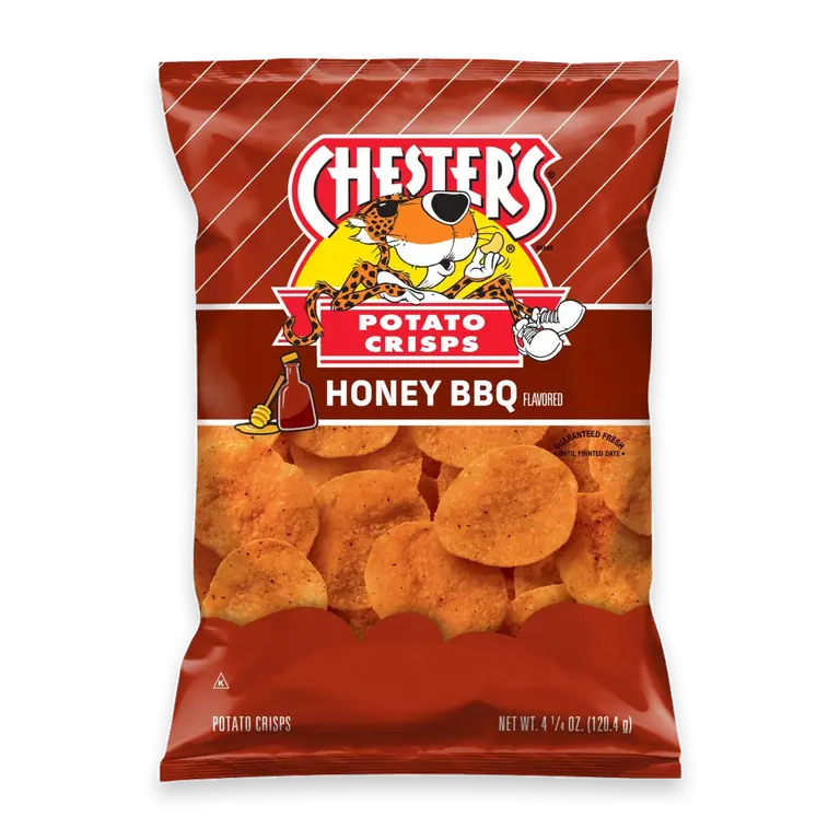 Fries Potato Crisps Honey BBQ Flavored