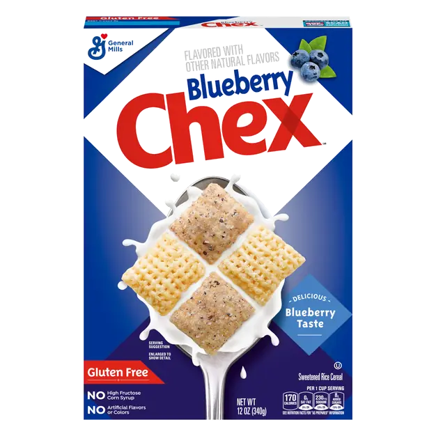 Gluten Free Blueberry Sweetened Rice Cereal