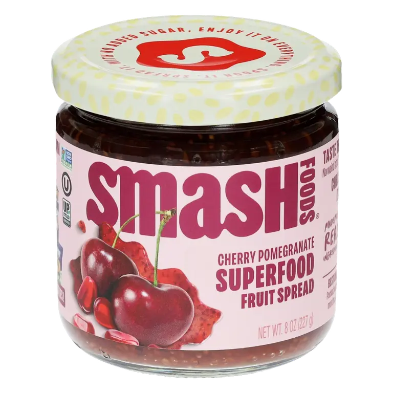No Sugar Added! Cherry Pomegranate Spread