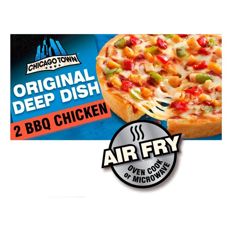 Deep Dish 2 x BBQ Chicken Pizzas 320g