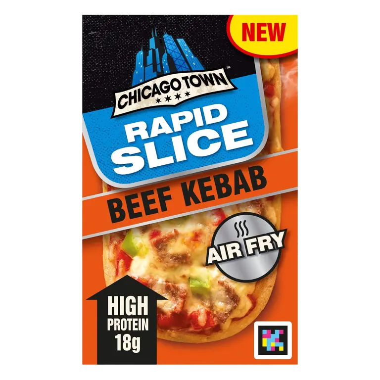 Rapid Slice Beef Kebab Pizza