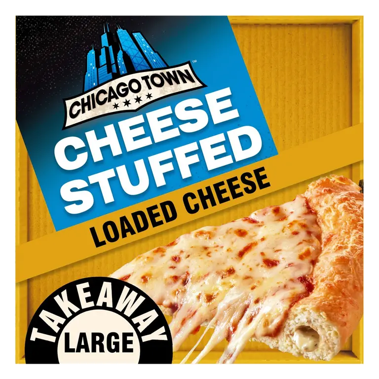 Takeaway Cheesy Stuffed Crust Cheese Large Pizza 630g