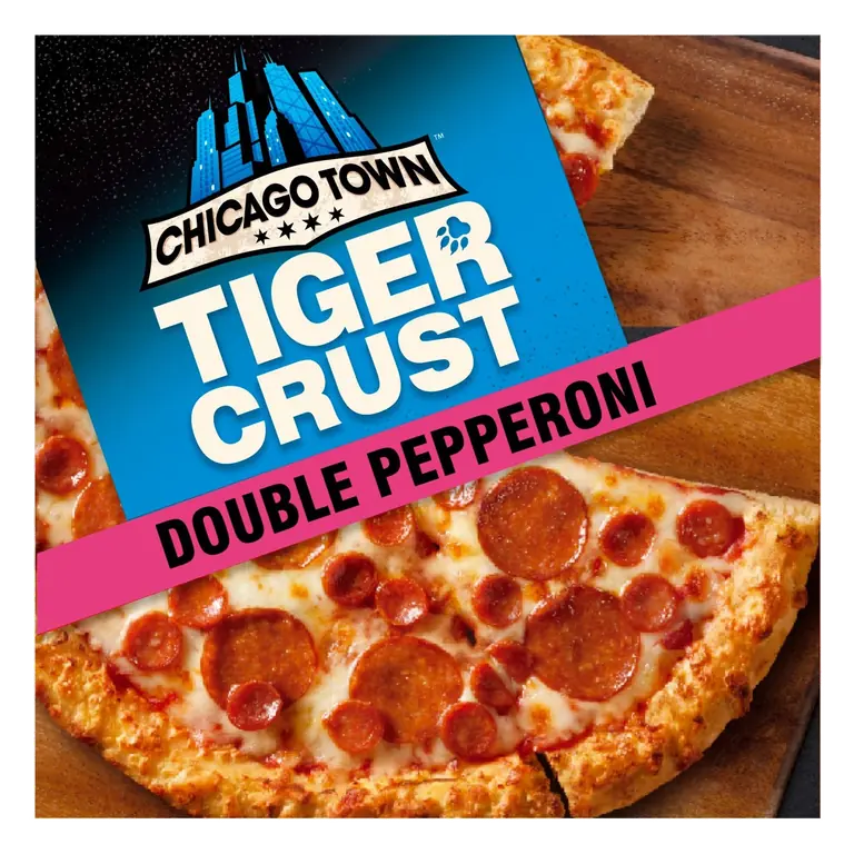Tiger Crust Double Pepperoni Pizza