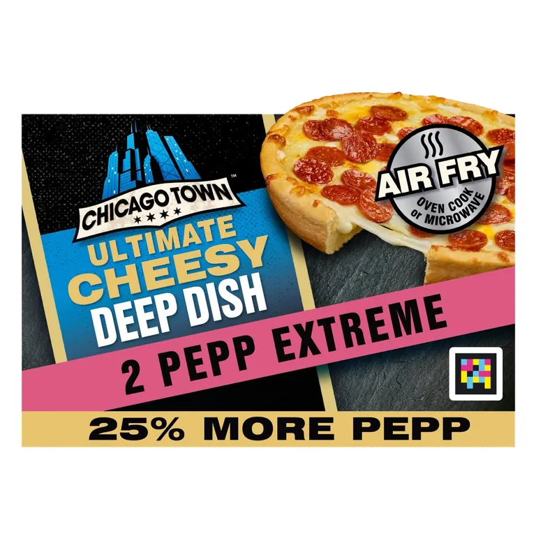 Ultimate Pepperoni Deep Dish Pepp Extreme Pizza