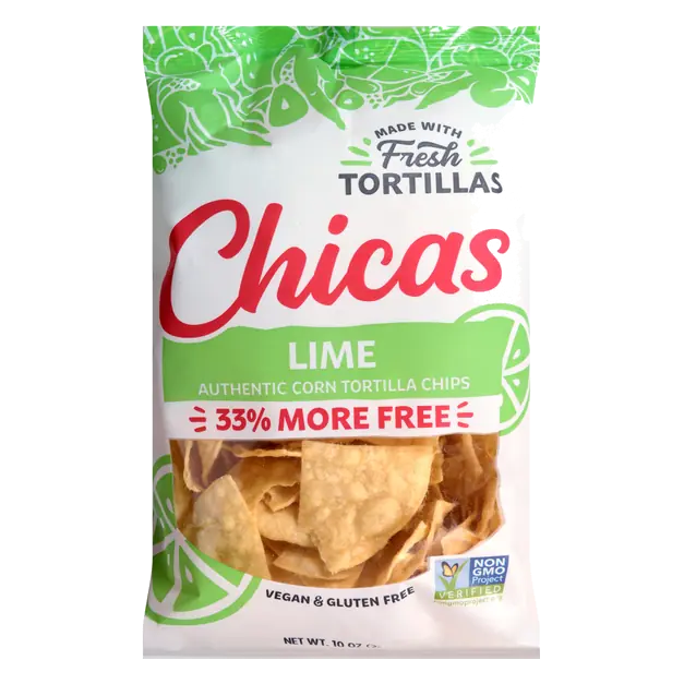 Gluten Free Lime Tortilla Chips