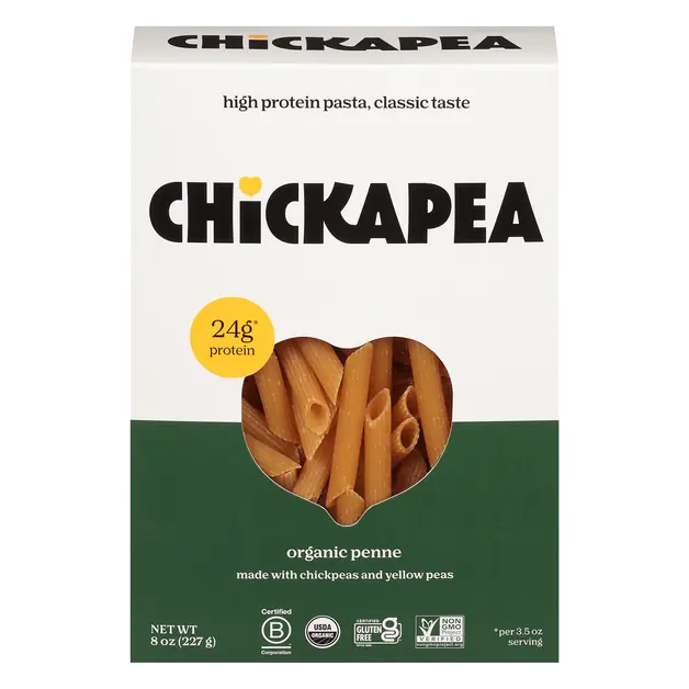 Organic Gluten Free Plant-Based High Protein Penne Pasta