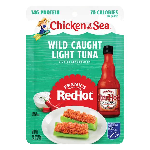 Frank's RedHot Wild Caught Light Tuna