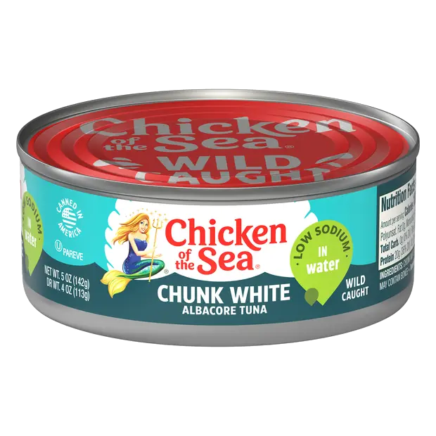 Low Sodium Chunk White Albacore Tuna in Water