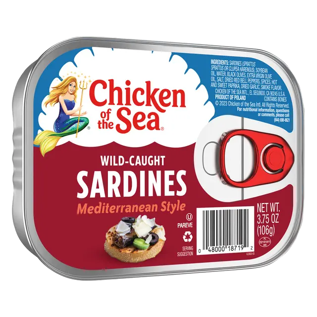 Mediterranean Style Wild-Caught Sardines