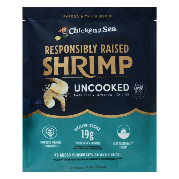 Uncooked Extra Large Shrimp Frozen