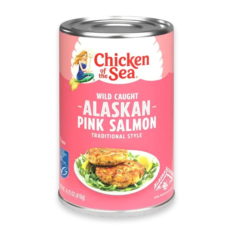 Wild Caught Alaskan Pink Salmon, Traditional Style