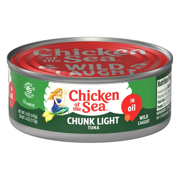Wild Caught Chunk Light Tuna in Oil