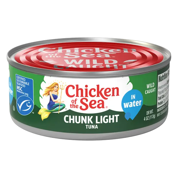Wild Caught Chunk Light Tuna in Water