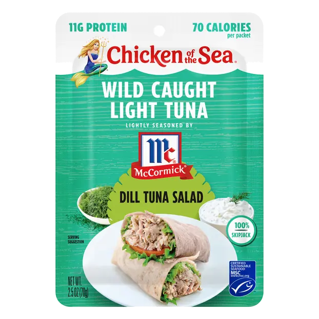 Wild Caught Light Seasoned McCormick Dill Tuna Salad