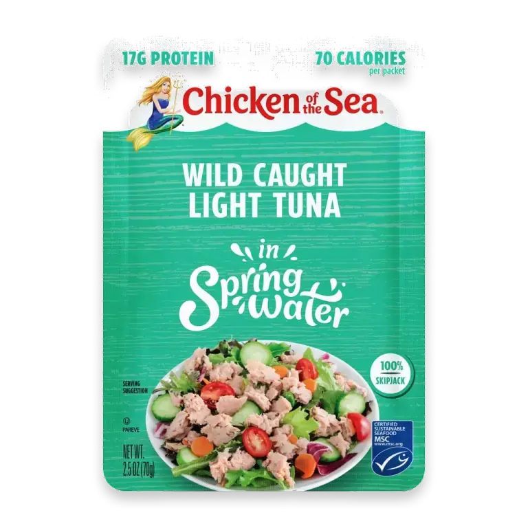 Wild Caught Light Tuna in Spring Water Pouch