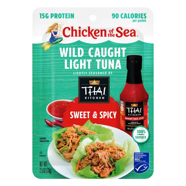 Wild Caught Light Tuna Seasoned Sweet & Spicy