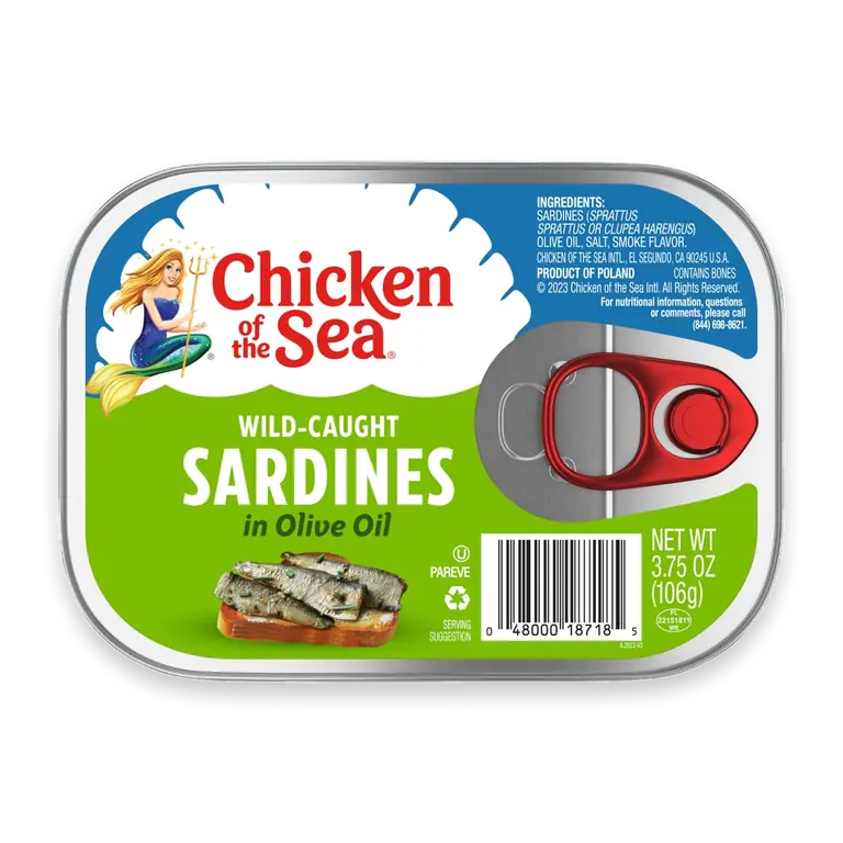 Wild Caught Sardines in Olive Oil