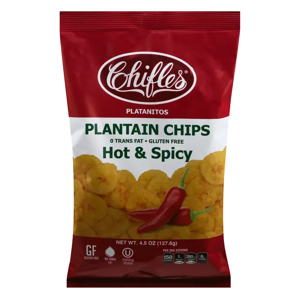 Gluten Free Spicy Plantain Chips