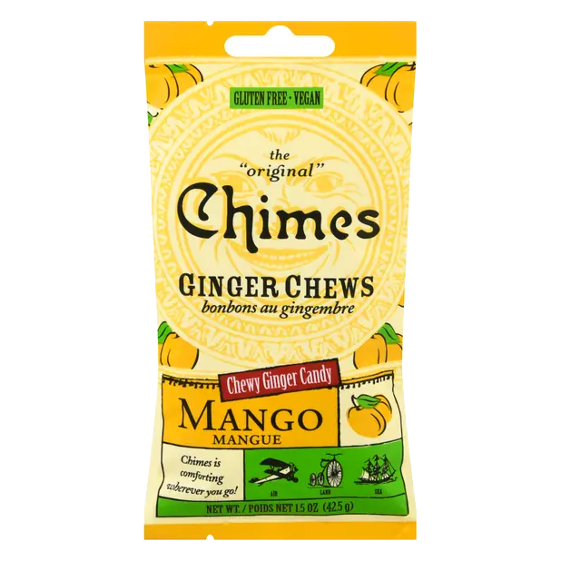 Gluten Free Mango Ginger Chews Candy