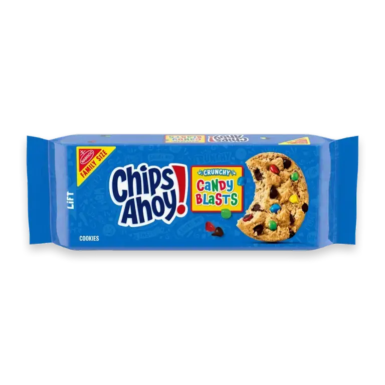 Candy Blasts Fudgy Chocolate Chip Cookies Family Size